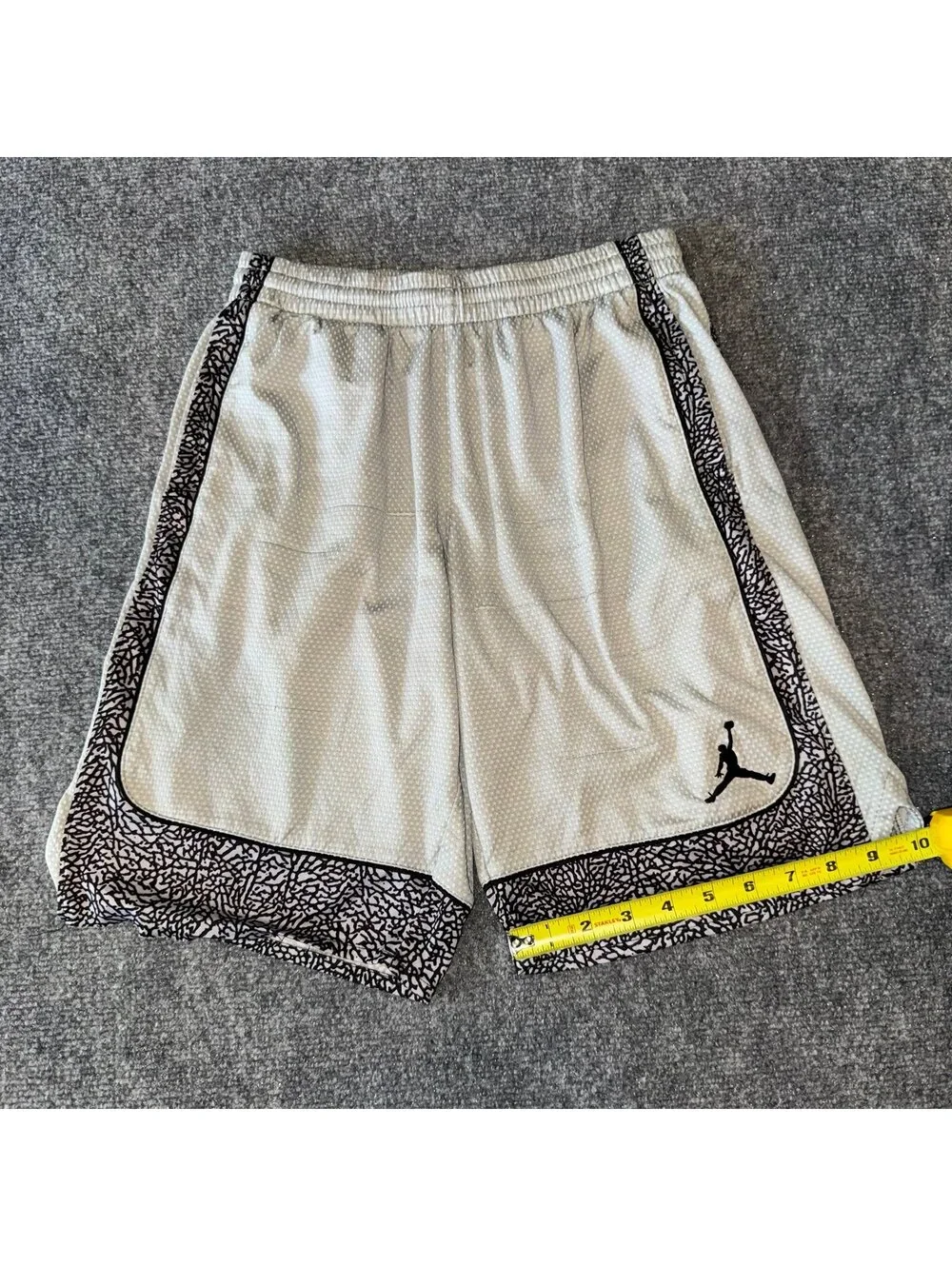 Nike Air Jordan Baggy Mesh Hoop Shorts Mens XS Vtg y2k 90s Rare